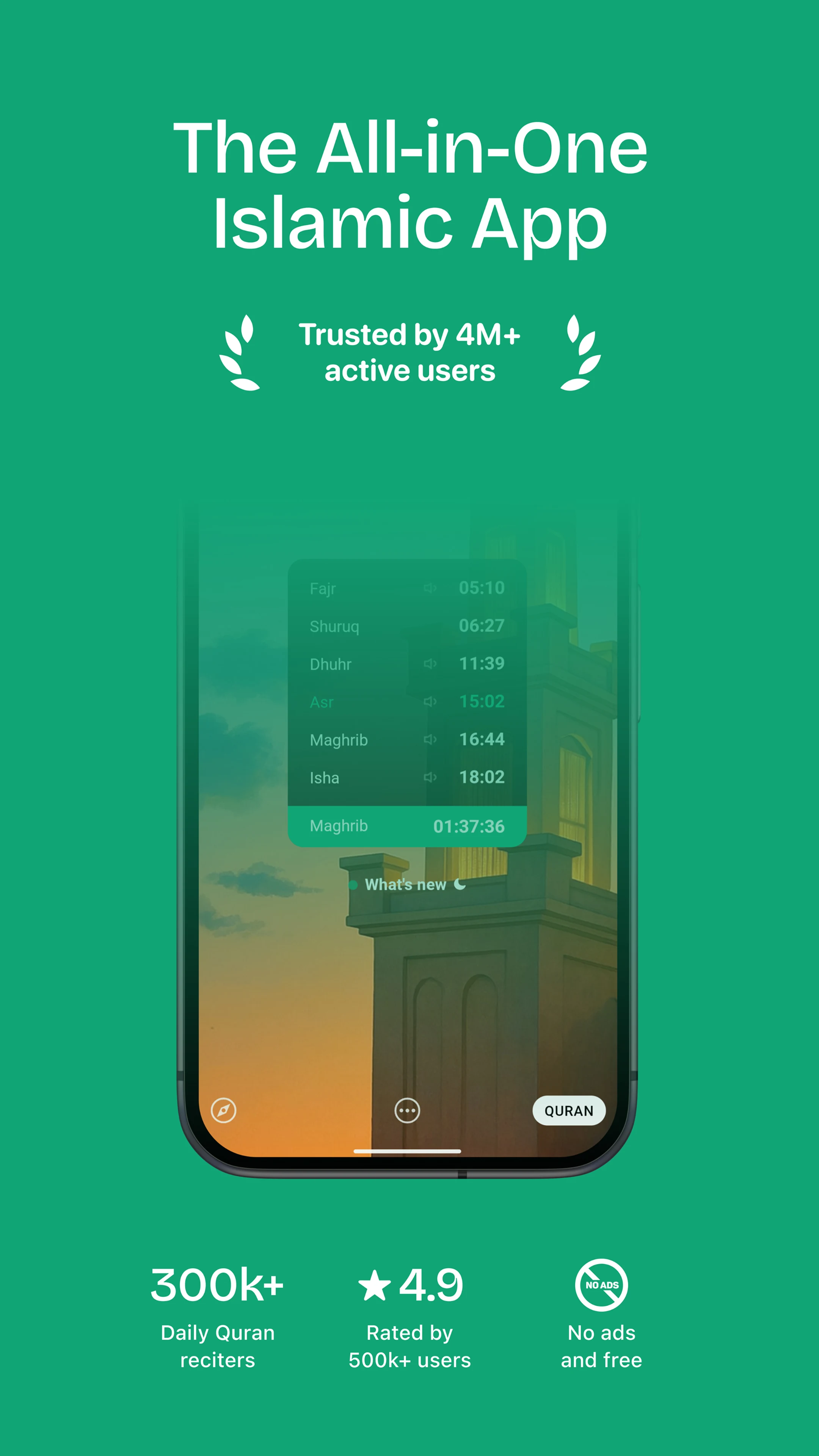 Sajda: Prayer Times, Quran screenshot